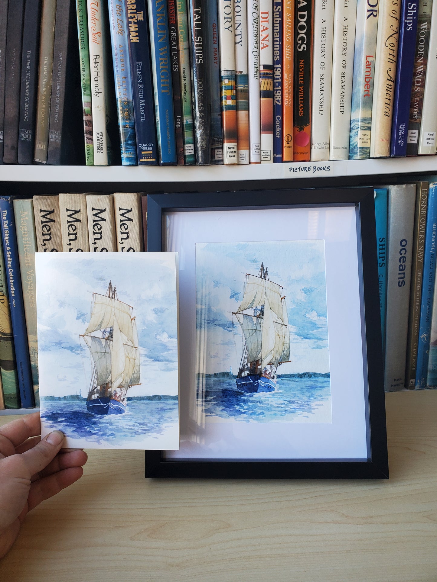 Example Listing: Cards - Playfair Watercolour Cards & Envelopes