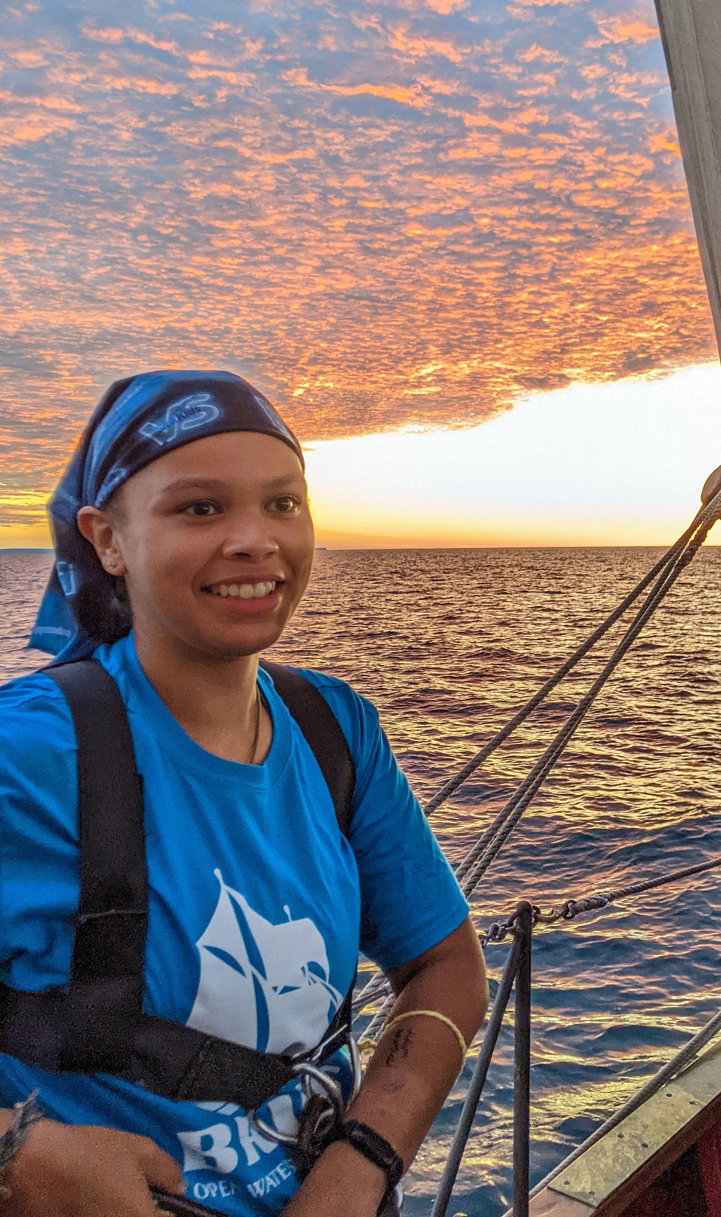 Example Listing: T-shirt - Bright Blue with Brigs Logo